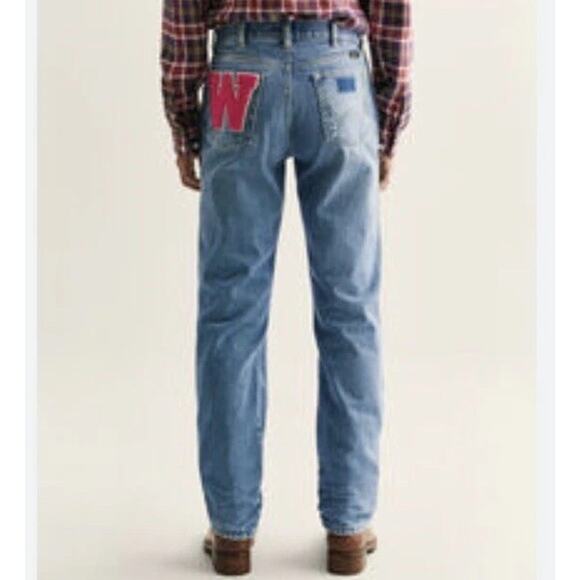 NWT GANT x Wrangler Men’s MWZ Original Fit Rodeo Cowboy Bootcut Jeans 29x32 - Picture 1 of 15